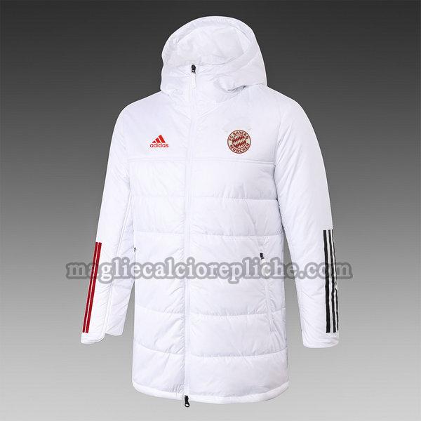 vestiti di cotones calcio bayern münchen 2021 2022 bianco