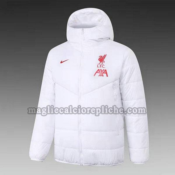 vestiti di cotones calcio liverpool 2021 2022 bianco