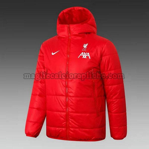 vestiti di cotones calcio liverpool 2021 2022 rosso