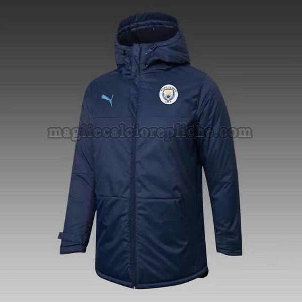 vestiti di cotones calcio manchester city 2021 22 blu