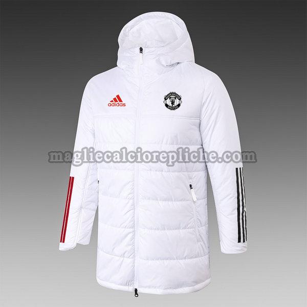 vestiti di cotones calcio manchester united 2021 2022 bianco