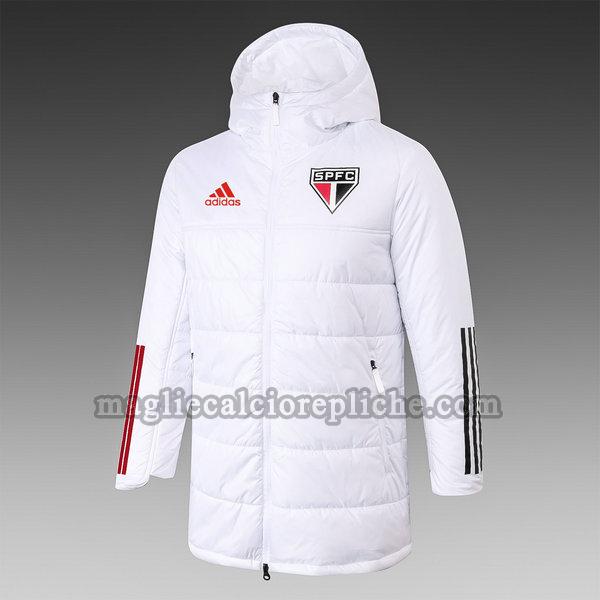 vestiti di cotones calcio san paolo 2021 2022 bianco