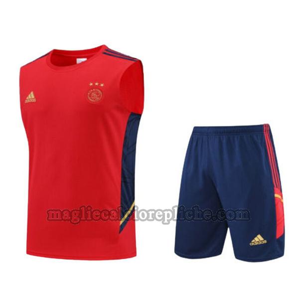 vests calcio ajax 2022 2023 completo rosso