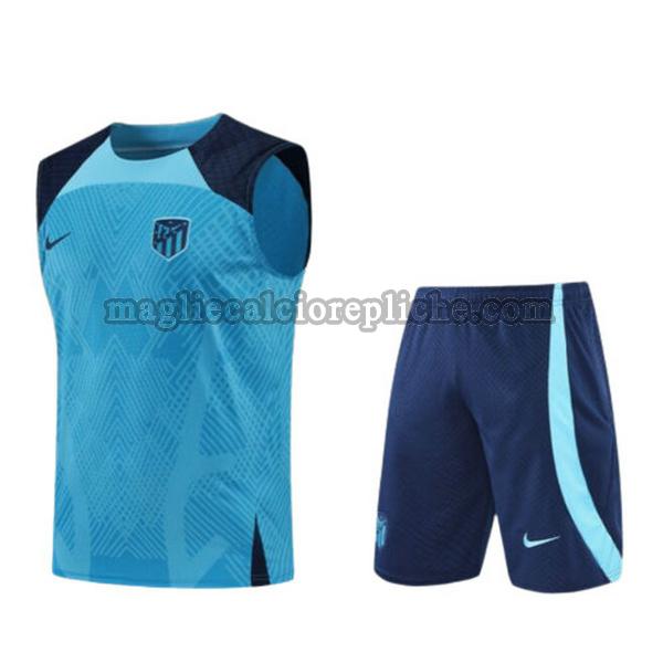 vests calcio atlético madrid 2022 2023 completo blu