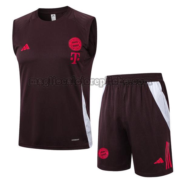 vests calcio bayern münchen 2024 2025 completo rosso