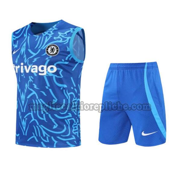 vests calcio chelsea 2022 2023 completo blu