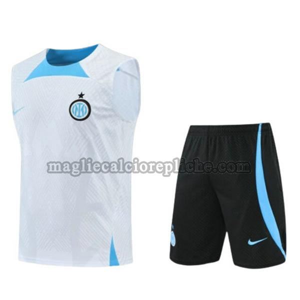 vests calcio inter 2022 2023 completo bianco