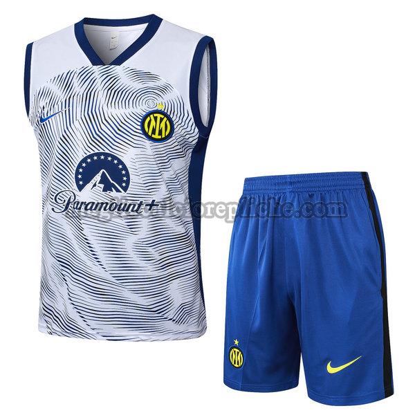 vests calcio inter 2024 2025 completo bianco