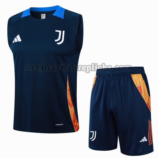 vests calcio juventus 2024 2025 completo blu