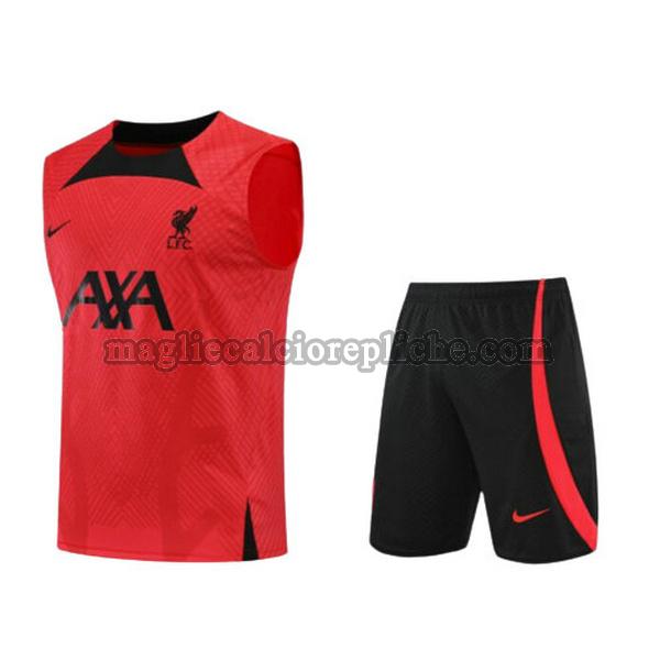 vests calcio liverpool 2023 completo rosso