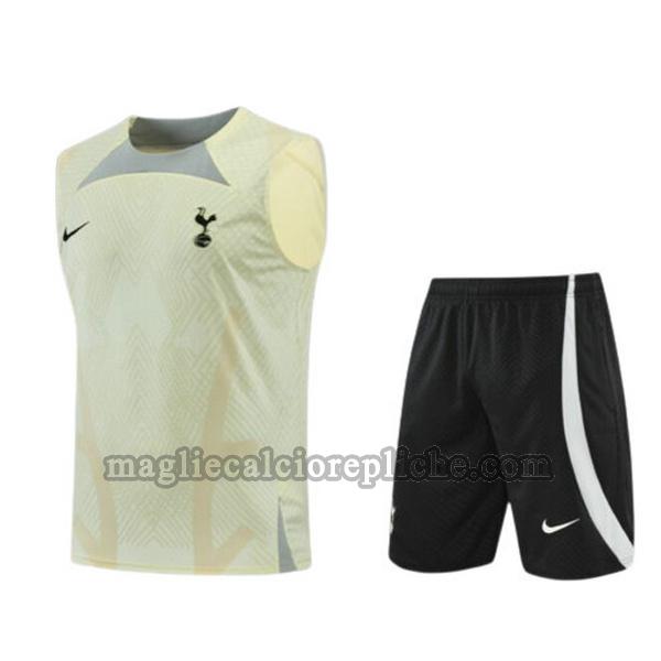 vests calcio tottenham hotspur 2022 2023 completo giallo