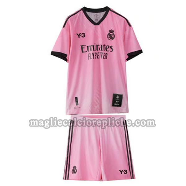 y3 maglie calcio bambino real madrid 2022 rosa